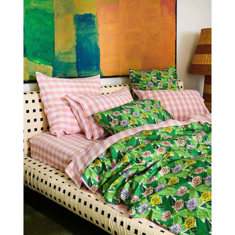 Kip&Co Hazy Days Linen European Pillowcases 2P Set image number 2